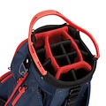 TaylorMade Pro Cart Bag Navy Rood