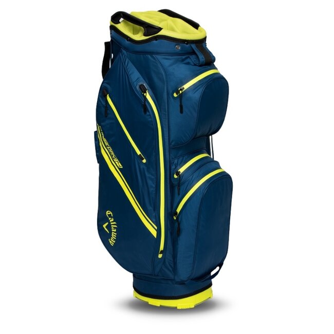 Callaway Chase 14 DRY Cart Bag Navy Geel