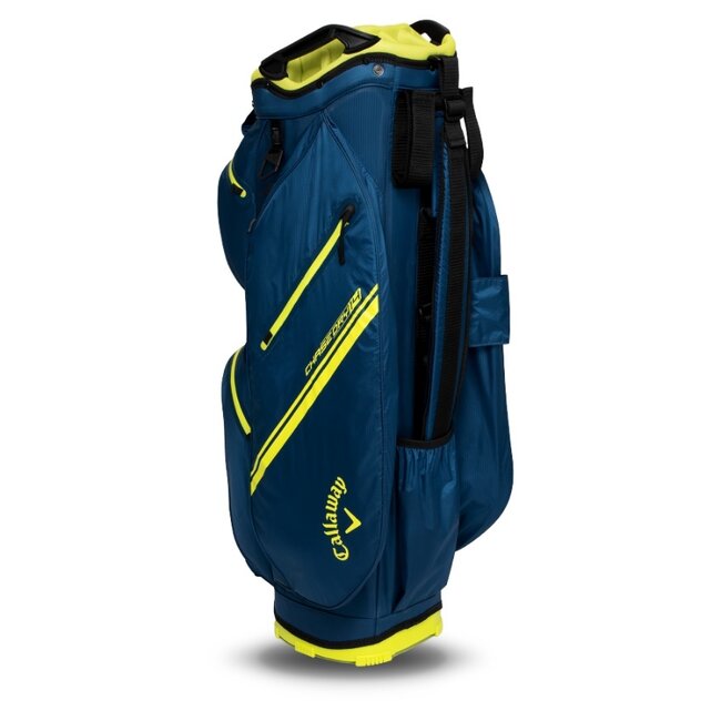 Callaway Chase 14 DRY Cart Bag Navy Geel