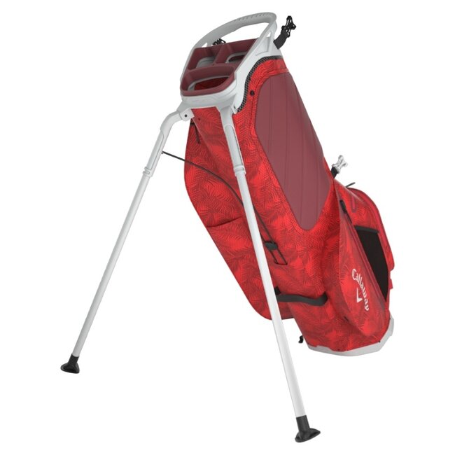 Callaway Fairway C Hyper Dry Stand Bag Rood Palms Grijs