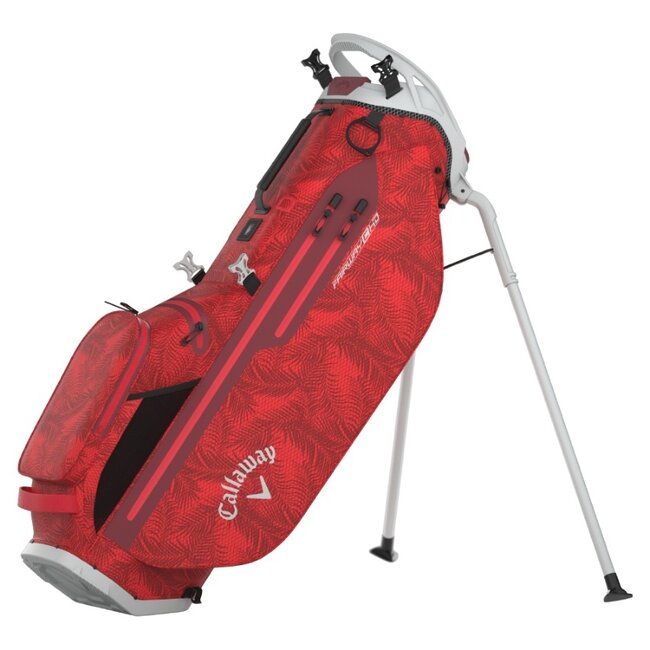 Callaway Fairway C Hyper Dry Stand Bag Rood Palms Grijs