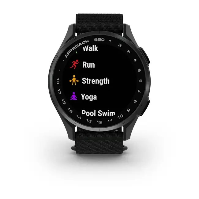 Garmin Approach S50 golfhorloge zwart