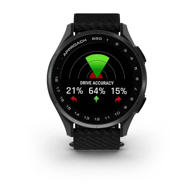 Garmin Approach S50 golfhorloge zwart