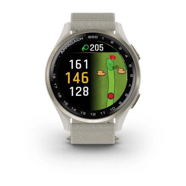 Garmin Approach S50 golfhorloge ivory