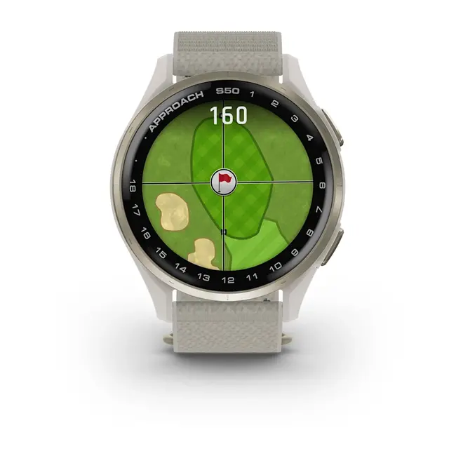 Garmin Approach S50 golfhorloge ivory