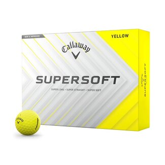 Callaway Callaway Supersoft golfbal geel