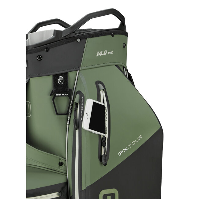 Big Max Aqua IPX Tour Cart bag olijfgroen zwart