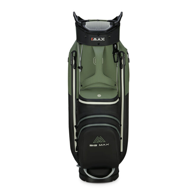 Big Max Aqua IPX Tour Cart bag olijfgroen zwart