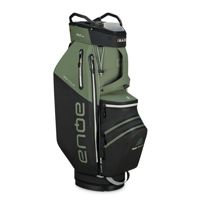 Big Max Aqua IPX Tour Cart bag olijfgroen zwart