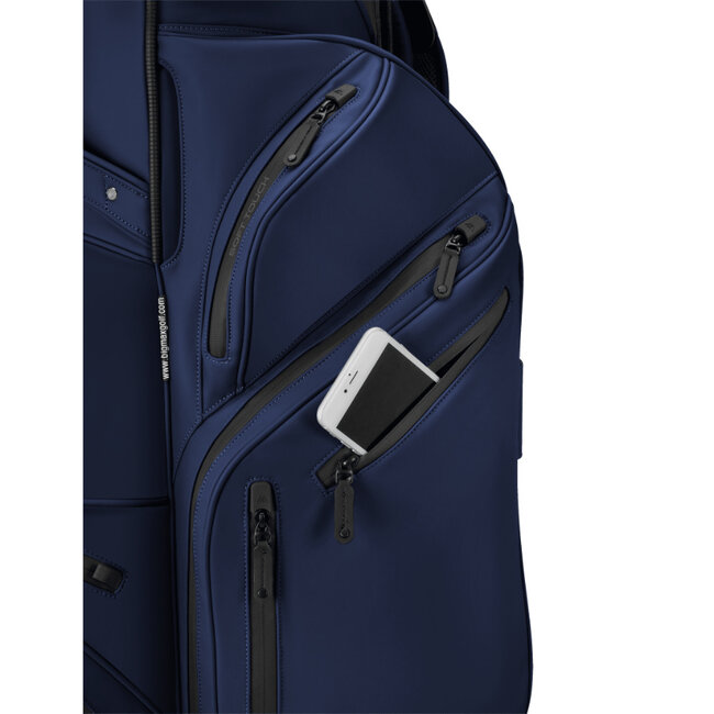 Big Max Dri Lite Silencio Prime Cart Bag navy
