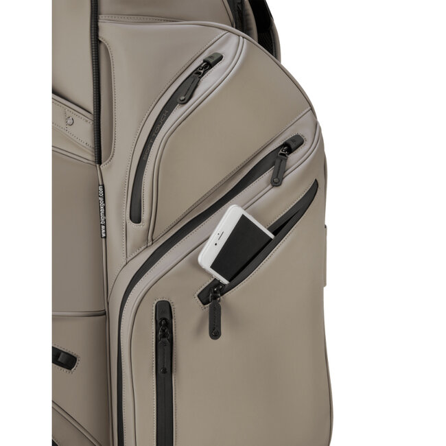Big Max Dri Lite Prime Silencio cart bag taupe