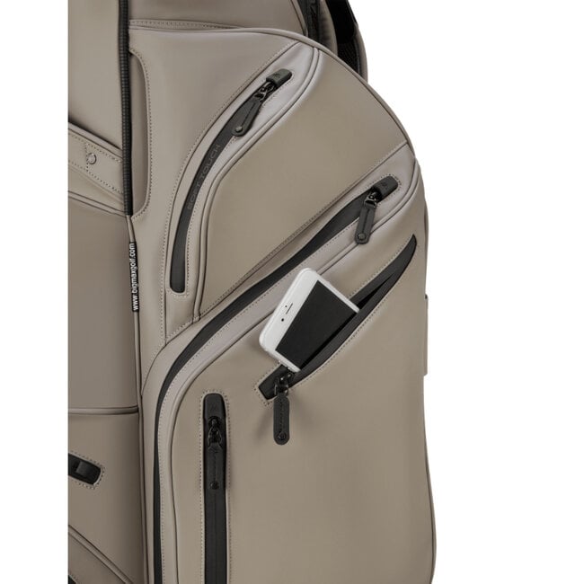 Big Max Dri Lite Silencio Prime Cart Bag taupe