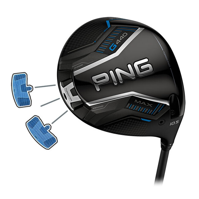 Ping G440 MAX Driver rechtshandig heren