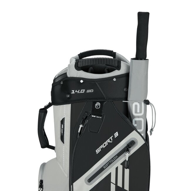 Big Max Dri Lite Sport 3 Cart Bag zwart taupe