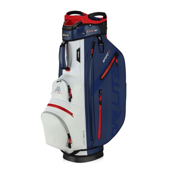 Big Max Dri Lite Sport 3 Cart Bag navy wit rood