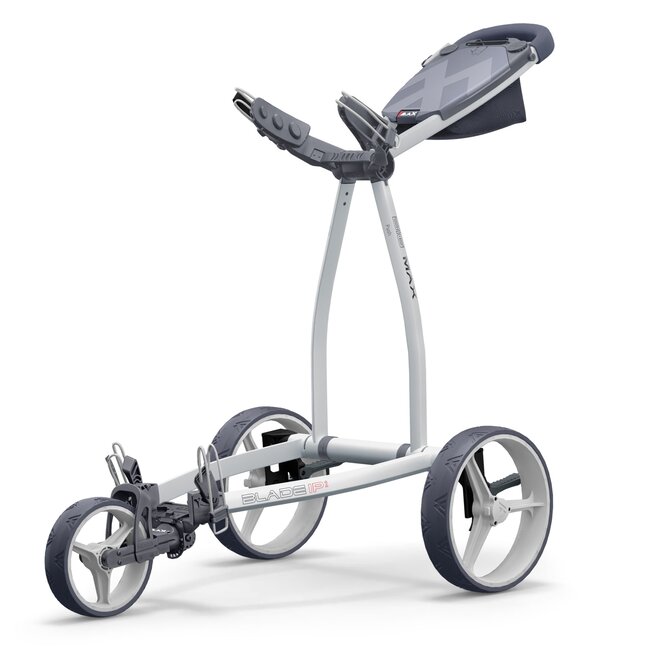 Big Max Blade IP 2 Golftrolley met 3 wielen wit grijs