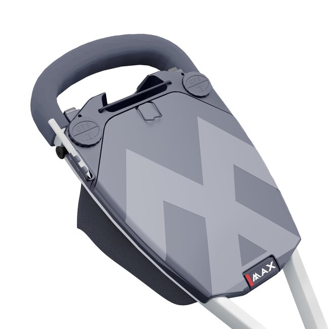 Big Max Blade IP2 3 Wheel Trolley Wit Grijs