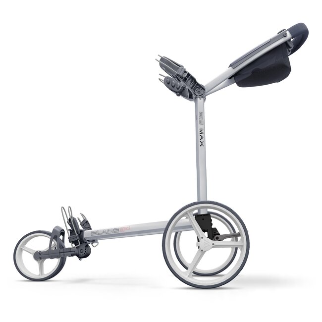 Big Max Blade IP 2 Golftrolley met 3 wielen wit grijs