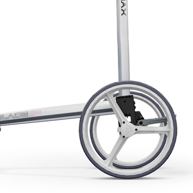Big Max Blade IP 2 Golftrolley met 3 wielen wit grijs