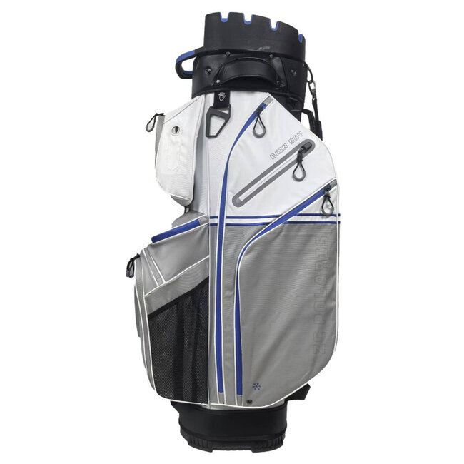 Fastfold Polaris Cartbag Rain Dry Grijs Wit Blauw