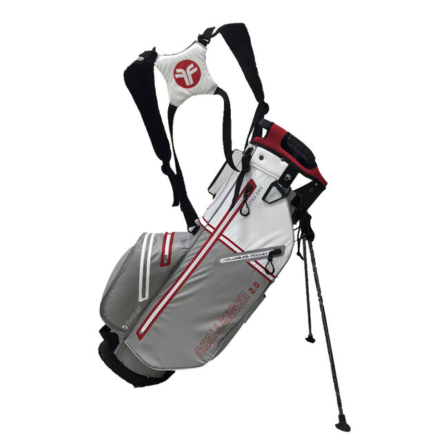 Fastfold Challenger Stand Bag Ultra Dry Grijs Wit