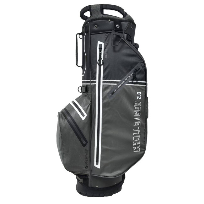 Fastfold Challenger Stand Bag Ultra Dry zwart grijs