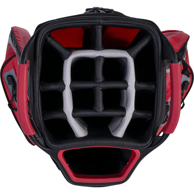 Fastfold Storm 2.0 Cart bag Ultra Dry Rood zwart