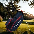 Taylormade Standbag Pro Stand navy rood
