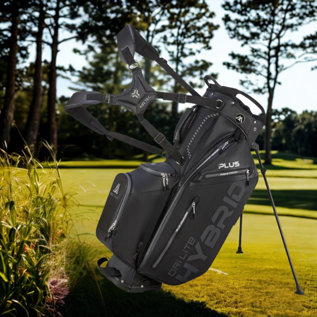 Big Max Drilite Hybrid plus Standbag zwart