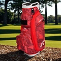 Callaway Cart Bag ORG 14 Hyper Dry Rood Palms Grijs