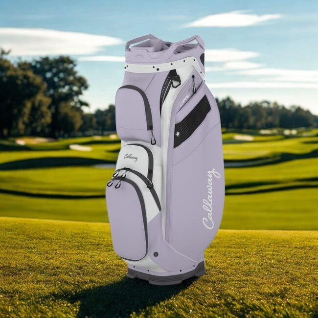 Black Friday deal: Callaway Cart Bag ORG 14 zilver orchidee petal