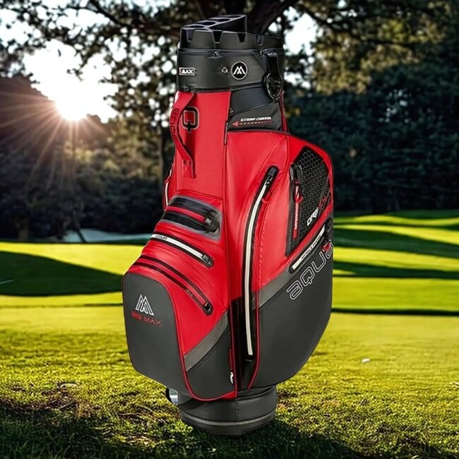 Big Max Aqua Silencio 4 Cart Bag Red Black