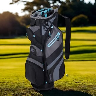 Skymax Golf Skymax Cartbag 9,5 Inch Zwart blauw