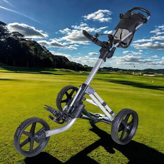 Fastfold Fastfold Mission 5.0 3 Wheel Trolley zilver black