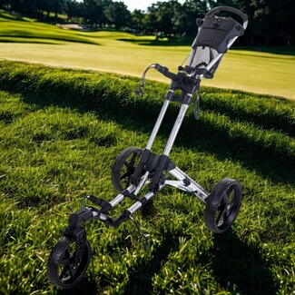 Fastfold Fastfold Flex 360 3 Wheel Trolley zilver