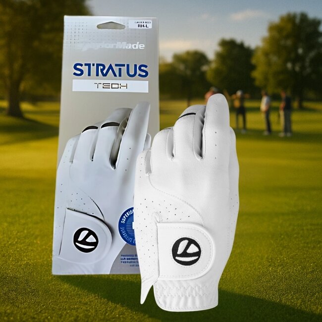 TaylorMade dames linkshandige golfhandschoen Stratus Tech wit