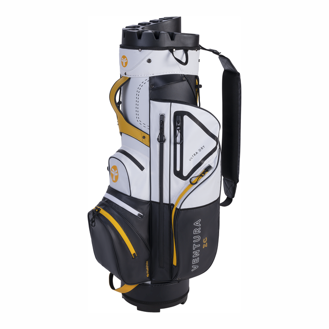 Fastfold Ventura Cart Bag Zwart wit geel