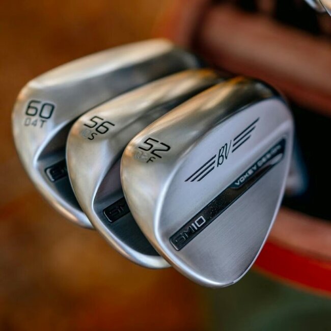 Titleist Vokey Desing Wedge SM10 Tour Chrome F Staal rechtshandig