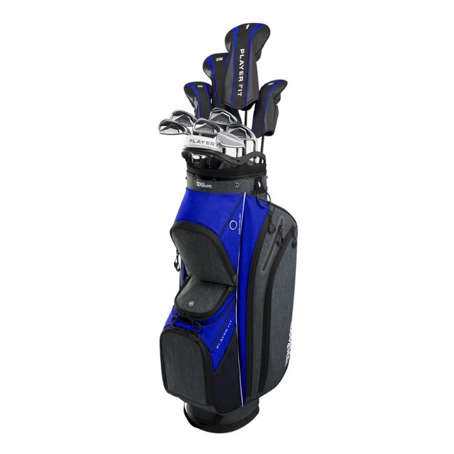 Wilson Player Fit complete set heren graphite rechtshandig