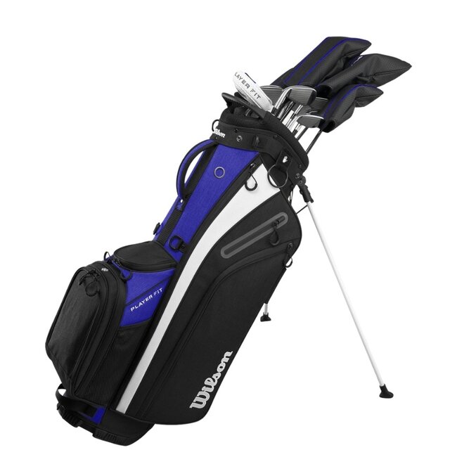 Wilson - Player Fit - Staal - Regular - rechts - Standbag - Heren