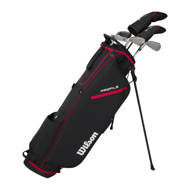 Wilson - Profile - Staal - Halve Set - rechts - Stand bag - Heren