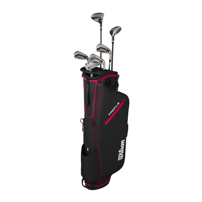 Wilson - Profile - Staal - Halve Set - rechts - Stand bag - Heren