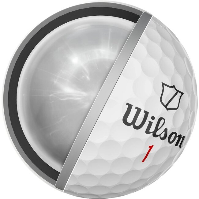 Wilson Staff Model X golfbal wit