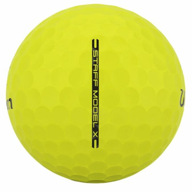 Wilson Staf Model X golfbal geel