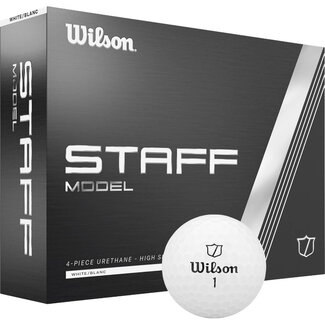 Wilson Golf Wilson Staf Model golfbal wit
