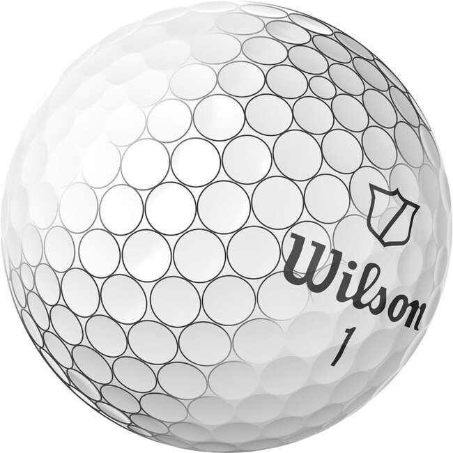 Wilson Staf Model golfbal wit