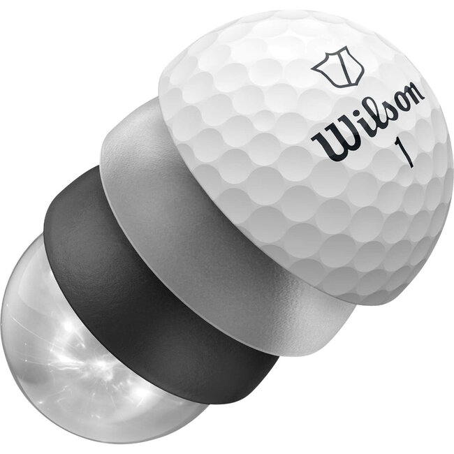 Wilson Staf Model golfbal geel