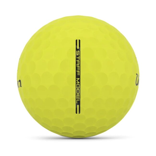 Wilson Staf Model golfbal geel