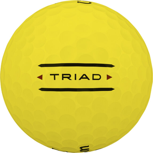 Wilson Triad golfbal geel