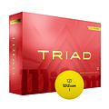 Wilson Triad golfbal geel
